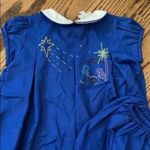 The Proper Peony Christmas dress, size 12M